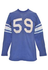 1937 Gil Kuhn NCAA East-West Shrine Game-Used Durene Jersey With Team-Signed Photo