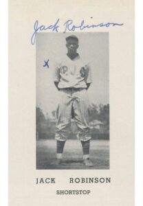 1937 Pasadena Junior College Yearbook Signed by Jackie Robinson