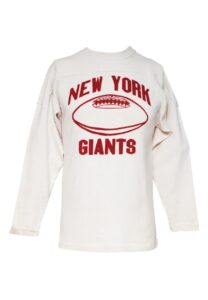 1938 Nello Falaschi New York Giants Worn Practice Jersey