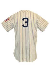 1939 George Selkirk New York Yankees Game-Used Pinstriped Home Flannel Jersey