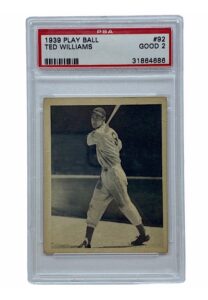 1939 Play Ball Ted Williams #92