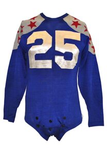 1940 Herman Rohrig NCAA All-Stars Vs NFL Champions Game-Used Durene Jersey