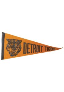 1940s Detroit Tigers Pennant