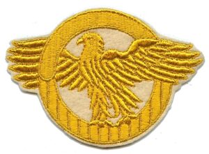 1940s Ruptured Duck Baseball Uniform Patch