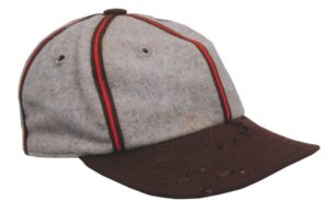 1941-44 Denny Galehouse St. Louis Browns Game-Used & Autographed Grey Flannel Road Cap