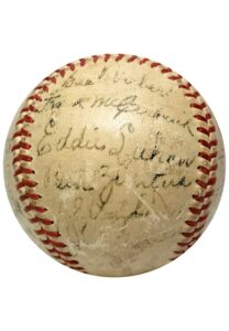 1941 Cincinnati Reds Team-Signed Baseball