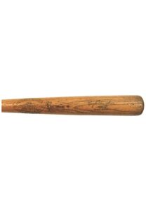 1942-44 Floyd “Arky” Vaughan Brooklyn Dodgers Game-Used Bat