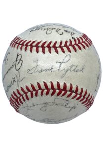 1942 Boston Red Sox Team-Signed OAL Baseball