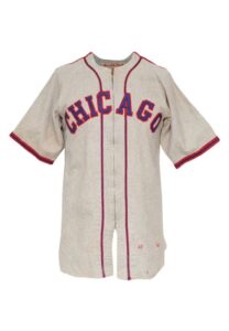 1944 Herold “Muddy” Ruel Chicago White Sox Coach’s Worn Road Flannel Uniform