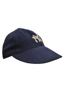 1947-48 George McQuinn NY Yankees Game-Used Cap