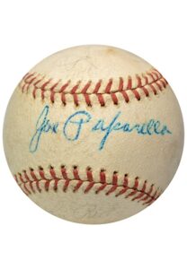 1947, 57 & 63 World Series Umpires Autographed ONL Baseballs