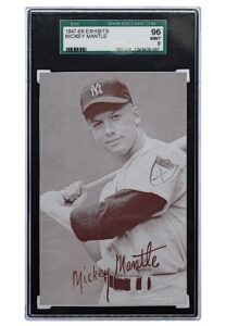 1947-66 Exhibits Mickey Mantle