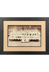 1947 Brooklyn Dodgers National League Champions Team-Signed Large-Format Photograph With Rookie Jackie Robinson