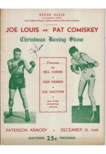 1948 Joe Louis Single-Signed Program