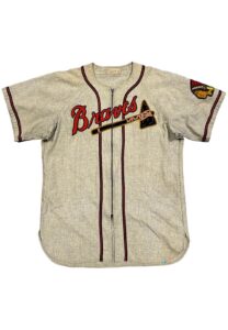 1948 Nels Potter Boston Braves Game-Used Flannel Jersey