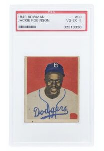 1949 Bowman Jackie Robinson #50