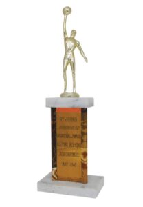 1949 Dutch Garfinkel St. Johns Arrow All-Time All-Star Trophy