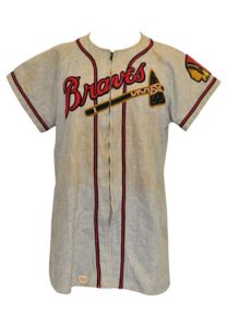 1949 Earl Torgeson Boston Braves Game-Used Road Uniform