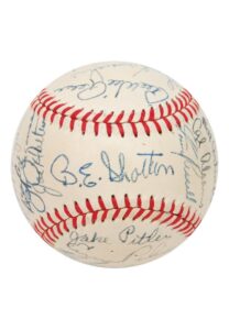 1950 Brooklyn Dodgers Team Signed Baseball