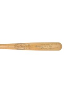 1950 Johnny Mize New York Yankees Autographed World Series Bat