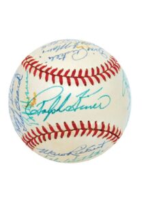 1950 Pittsburgh Pirates Team Autographed Baseball