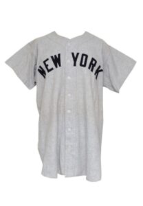 1950 Tommy Henrich NY Yankees Game-Used Road Flannel Uniform