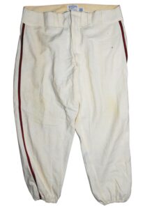 1950s-70s MLB Game-Used Home Flannel Pants