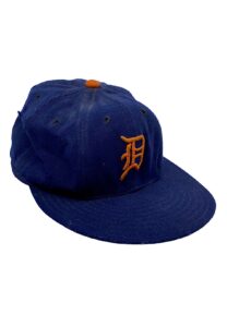 1950s Al Kaline Detroit Tigers Game-Used Cap