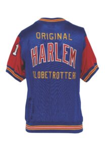 1950s Andy Johnson Harlem Globetrotters Worn Shooting Shirt