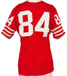 1950s Billy Wilson San Francisco 49ers Game-Used & Autographed Home Jersey