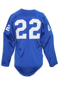 1950s Bobby Layne Game-Used Blue Durene Jersey