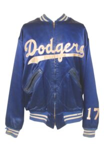 1950s Carl Erskine Brooklyn Dodgers Worn Cold Weather Jacket