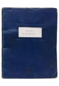 1950s Charlie Conerly New York Giants Personal Playbook