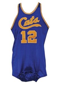 1950s John Prudhoe NIBL Peoria Cats Game-Used Jersey (Prudhoe LOA)