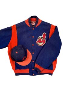 1950s Mike Garcia Cleveland Indians Game-Used Hat & Player Worn Jacket