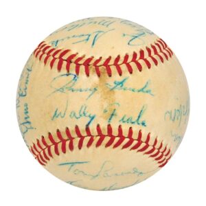 1950’s Montreal Royals Team Signed Baseball