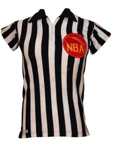 1950s NBA Officials Worn Shirt