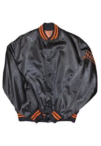 1950s New York Giants Player-Worn Jacket Attributed To Willie Mays