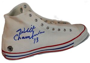 1950s Wilt Chamberlain Autographed Converse Chuck Taylors in Original Box