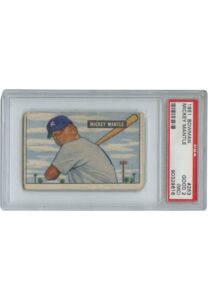 1951 Bowman Cards Including PSA/DNA Graded Good 2 Mickey Mantle #253 Rookie Card