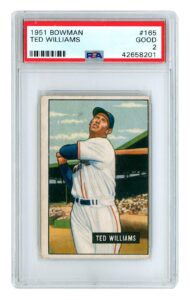 1951 Bowman Ted Williams #165