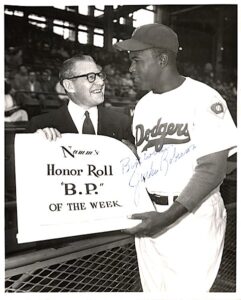 1951 Jackie Robinson Autographed Photo