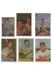 1952-1958 Baseball Hall of Famers Card Lot