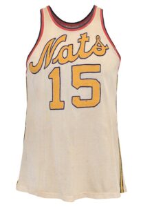 1952-53 Al Cervi Syracuse Nationals Game-Used Home Durene Jersey (Fantastic Condition • Very Rare • Final Season as Player-Coach • Only Known Cervi Jersey)