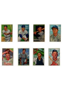 1952 Bowman Baseball Autographed Cards