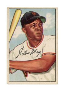 1952 Bowman Willie Mays Card – Raw EXMT