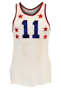 1952 Paul Arizin NBA All-Star Game Eastern Conference Game-Used Durene Jersey