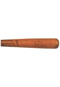 1952 Pee Wee Reese Brooklyn Dodgers World Series Game-Used Bat