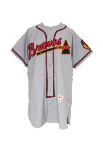 1952 Sibby Sisti Boston Braves Game-Used Road Jersey