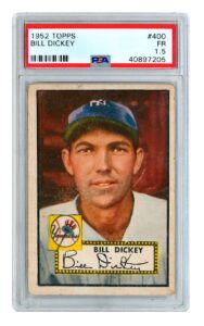 1952 Topps Bill Dickey #400